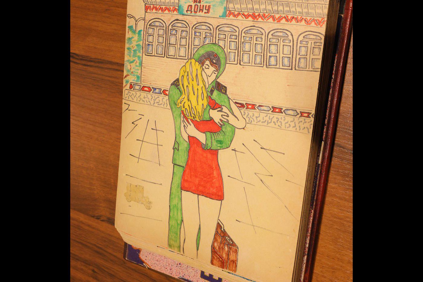 Рисунок из дембельского альбома.