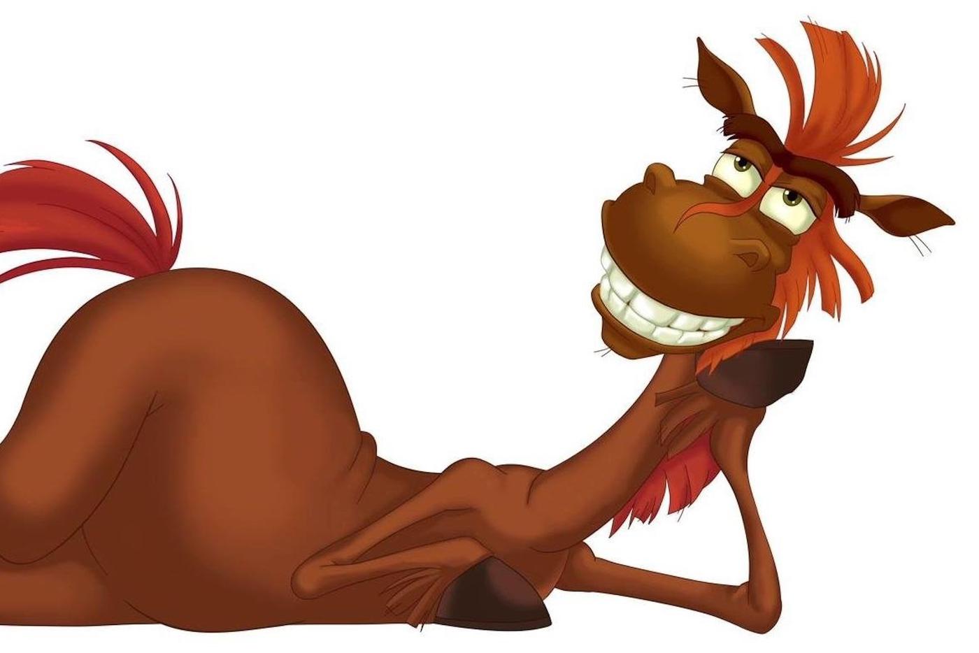 Говорящий конь Юлий.