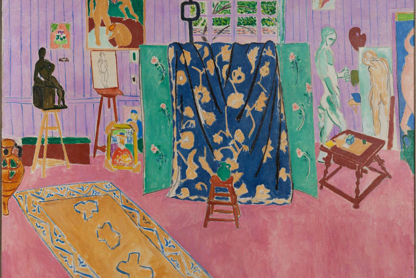 Анри Матисс. Мастерская художника (Розовая мастерская). 1911 г. ГМИИ им. А. С. Пушкина.
