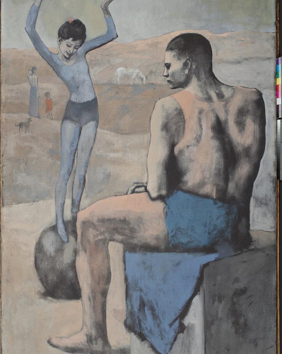 Пабло Пикассо. Девочка на шаре. 1905 г. ГМИИ им. А. С. Пушкина.
