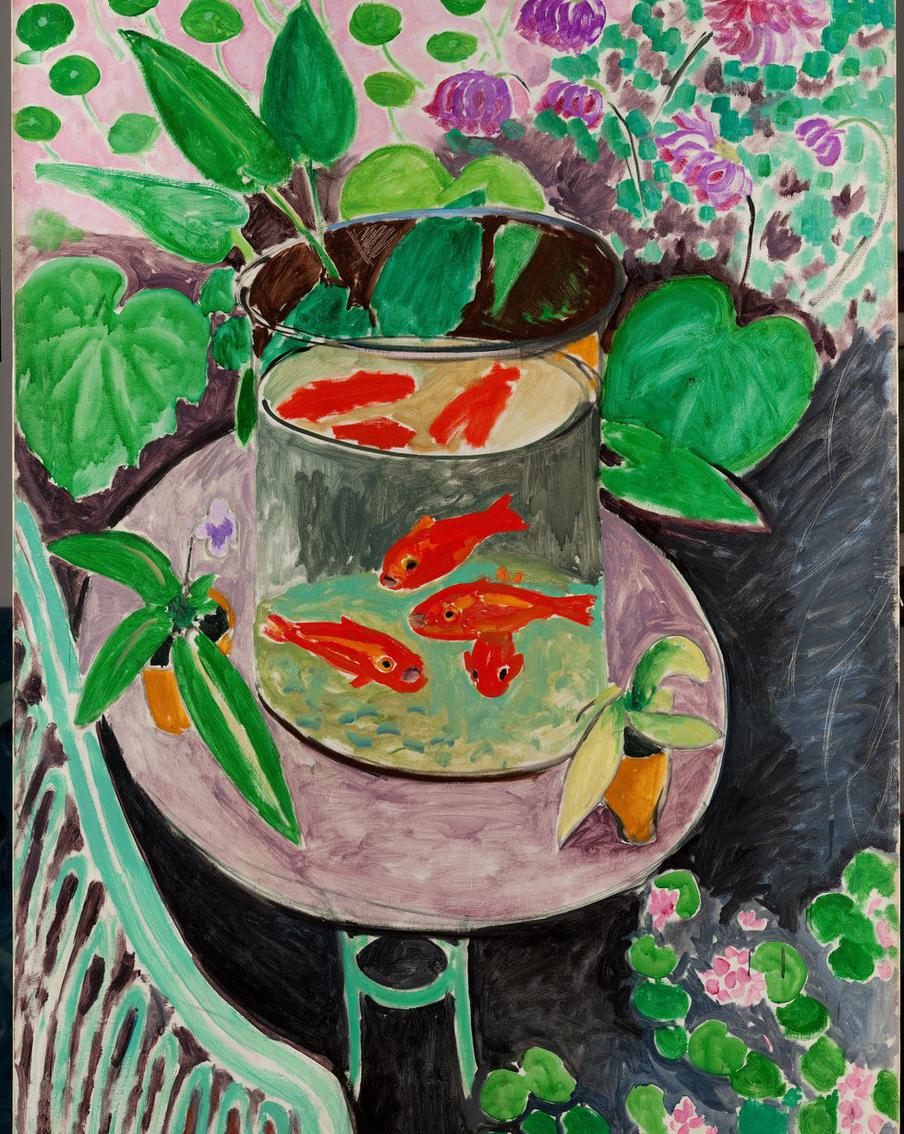 Анри Матисс. Красные рыбы. 1912 г. ГМИИ им. А. С. Пушкина.