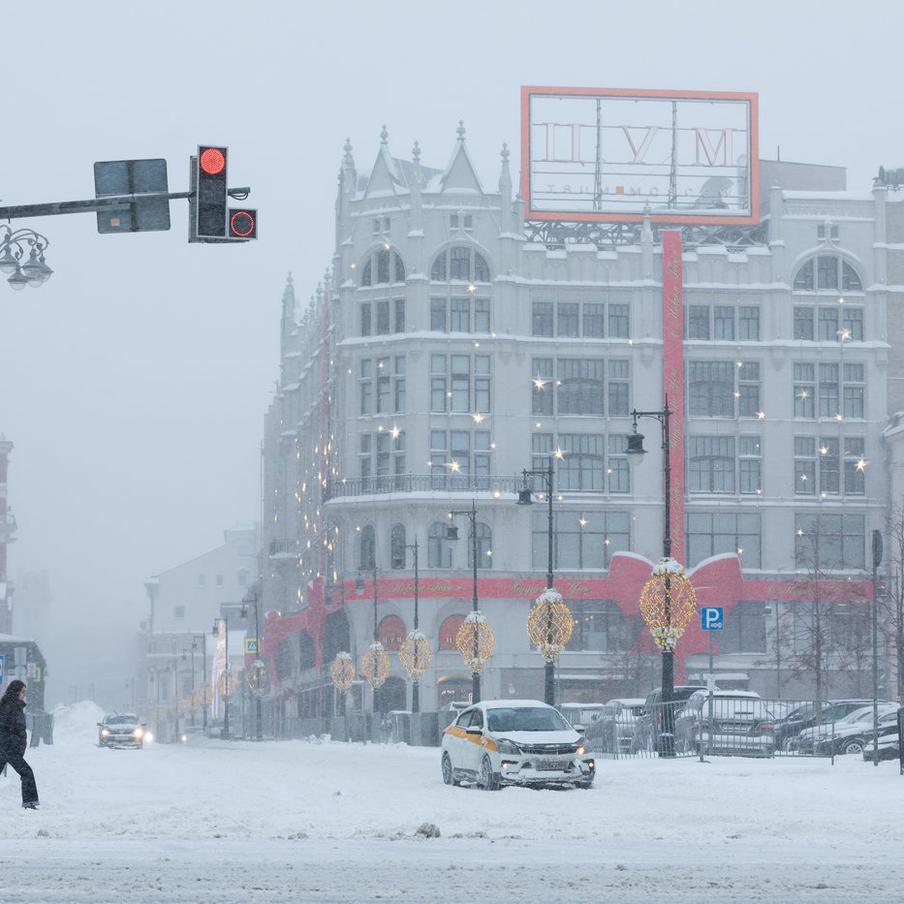 Москву накроет снегопад с порывами ветра до 17 м/с. В ближайшее время в Московском регионе ожидается обильный снегопад. За 12 часов может выпасть от 6 до 10 миллиметров осадков. По словам Татьяны Поздняковой, главного специалиста информационного агентства "Метеоновости", центр южного циклона будет находиться над Московской областью, что обеспечит высокую интенсивность снегопада