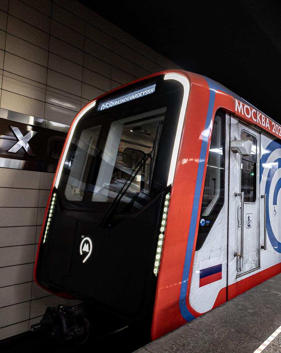 Более половины поездов московского метро – составы серии "Москва"