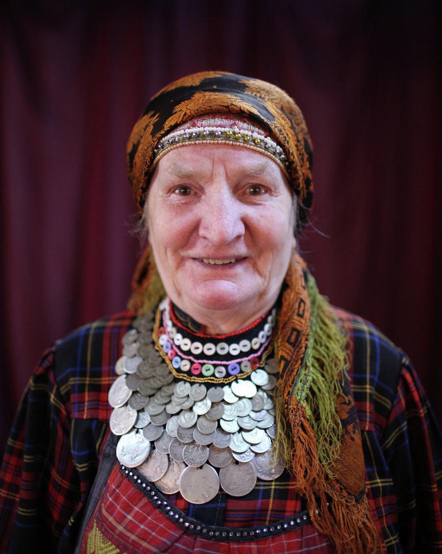 Участница фольклорного коллектива "Бурановские бабушки" Зоя Дородова.