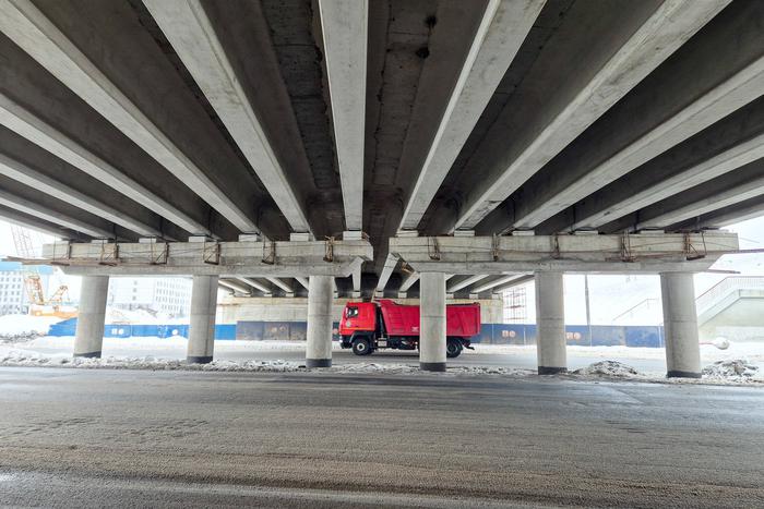 Сергей Собянин: новый путепровод над Южной рокадой будет готов до конца года