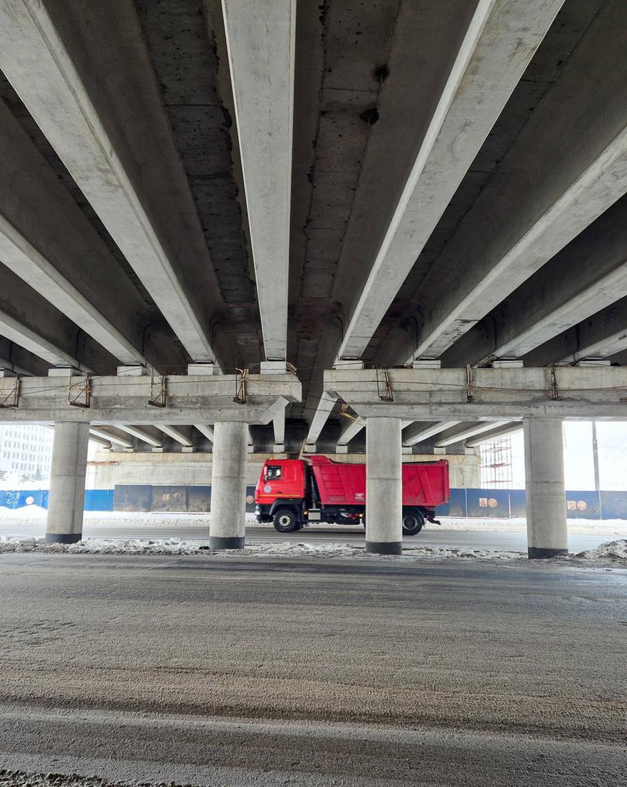 Сергей Собянин: новый путепровод над Южной рокадой будет готов до конца года