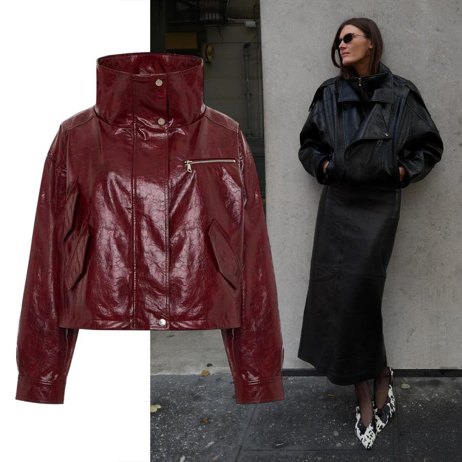 Лакированная куртка YOU WANNA (23 590 ₽)