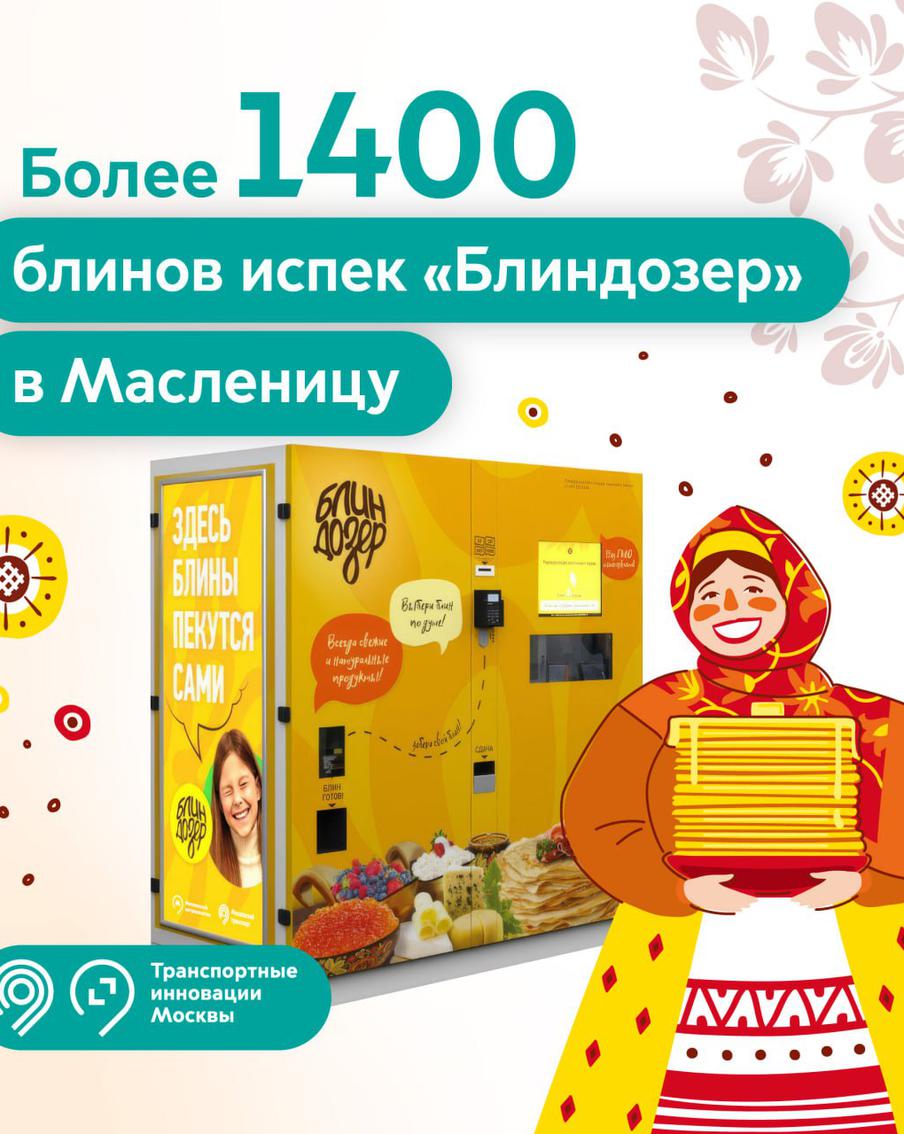 Максим Ликсутов подвёл итоги работы роботов-пекарей в ходе масленичной недели