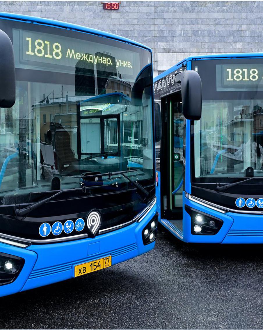 Началась поставка современных автобусов большого класса для маршрутов в Подмосковье