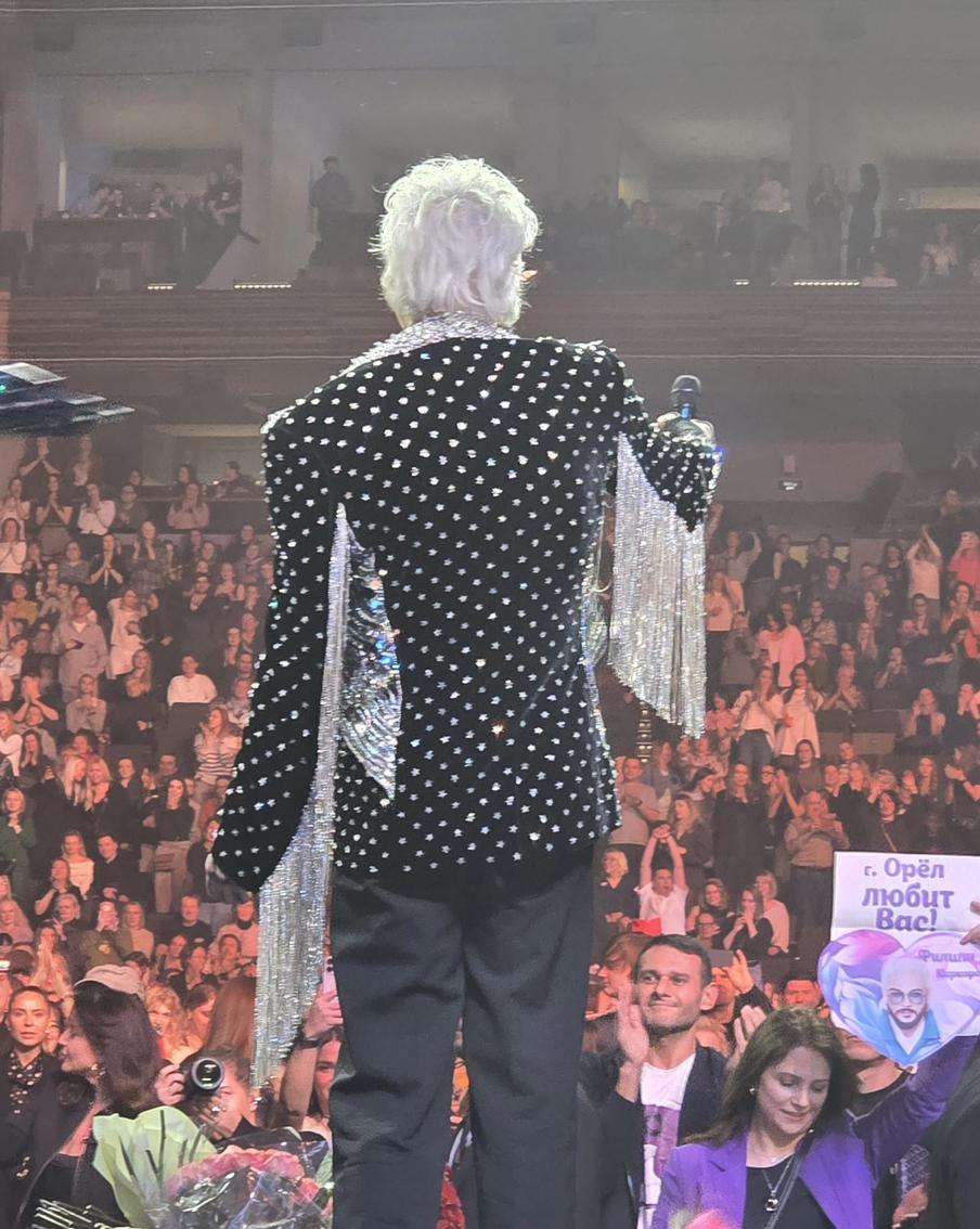 Филипп Киркоров на концерте в Live Арена.