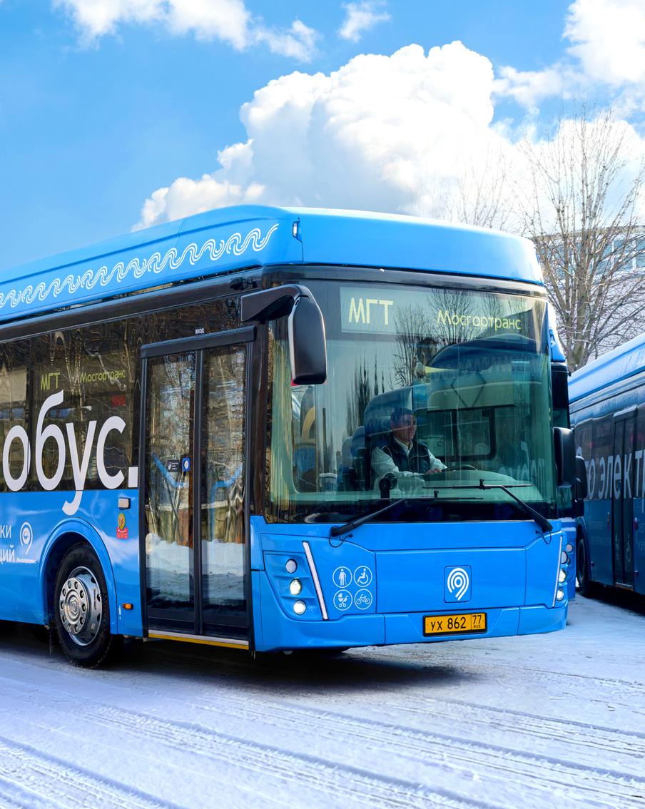 Электробусы ЛиАЗ новой поставки можно встретить уже на 5 маршрутах Москвы