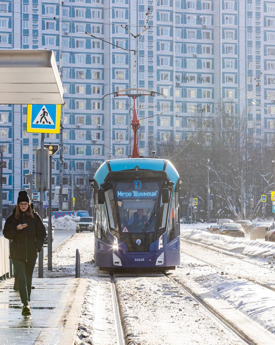 Беспилотный трамвай прогнозирует движение с помощью уникальных технологий