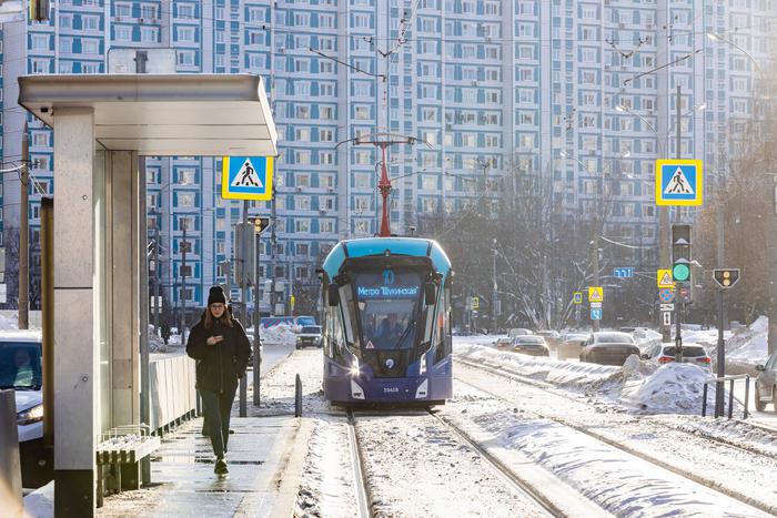 Беспилотный трамвай прогнозирует движение с помощью уникальных технологий