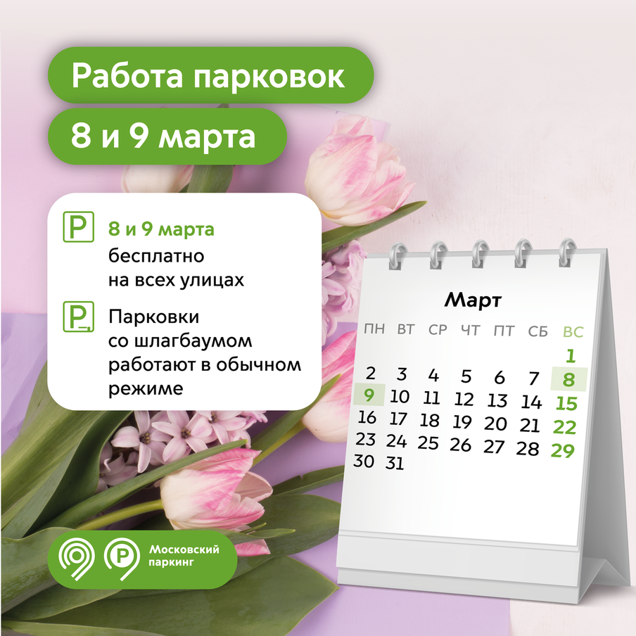 Максим Ликсутов: в честь Международного женского дня парковки в столице будут бесплатными