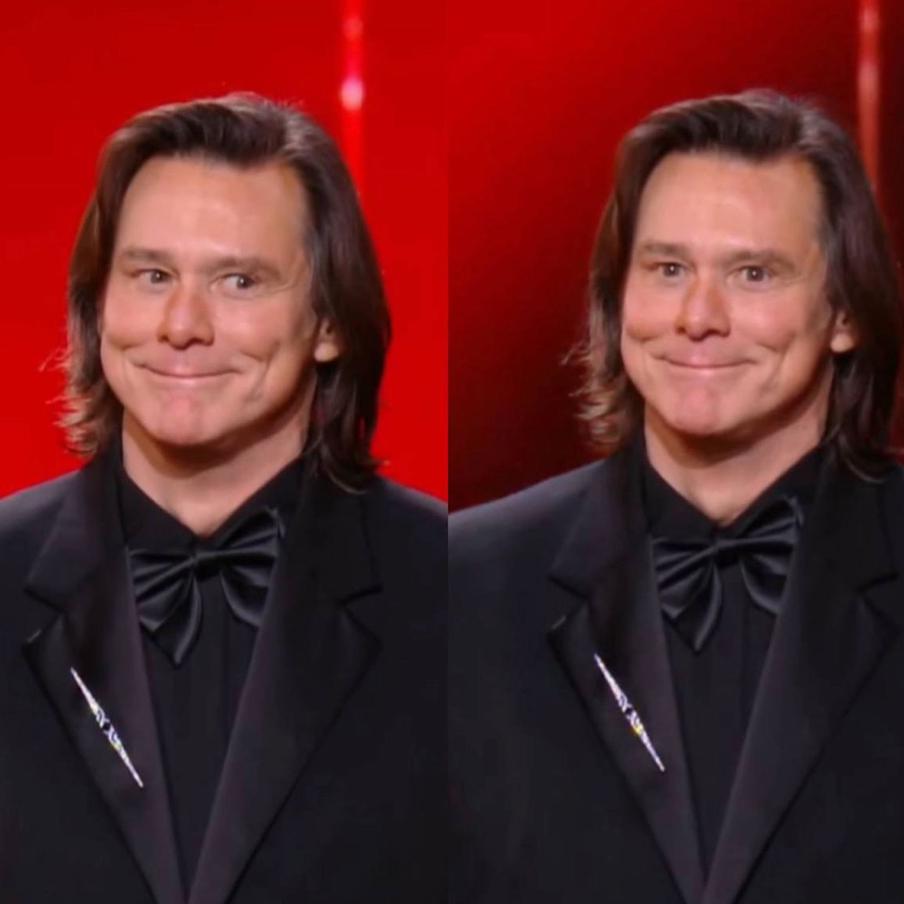 На церемонии вручения премии "Сезар" Джим Керри много шутил, но это не убедило поклонников в его "подлинности".