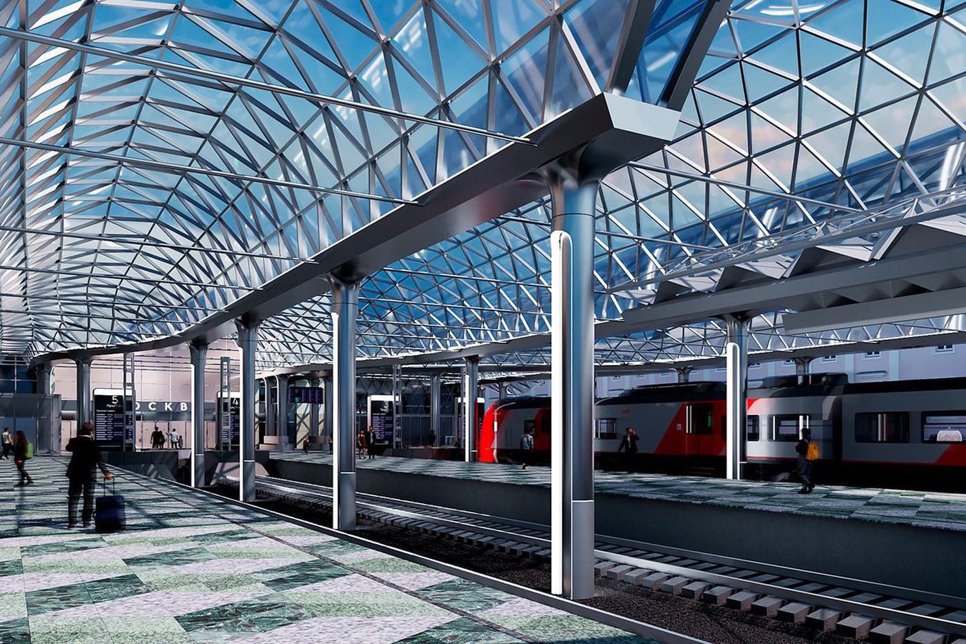 Максим Ликсутов: На Ленинградском вокзале будет возведён новый современный навес