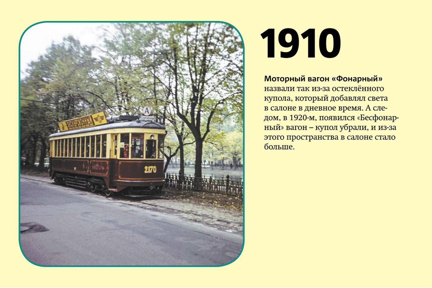 Романтичный "Фонарный" трамвай на Чистых прудах.