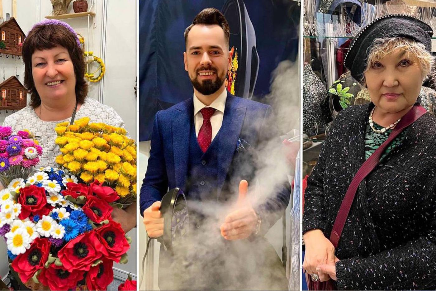 Реалистичные копии цветов из полимерной замши, расшитые головные уборы и даже новые технологичные изобретения – ролики с харизматичными мастерами пользуются особой популярностью у подписчиков Дмитрия.