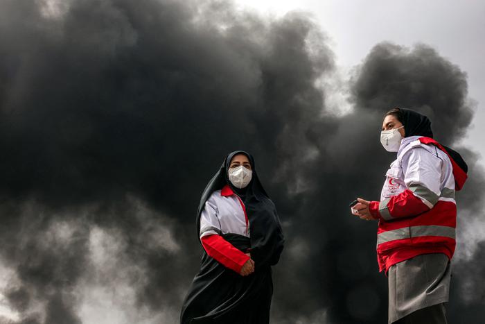 "Чёрный дождь" пролился в Тегеране из-за войны Дональда Трампа
