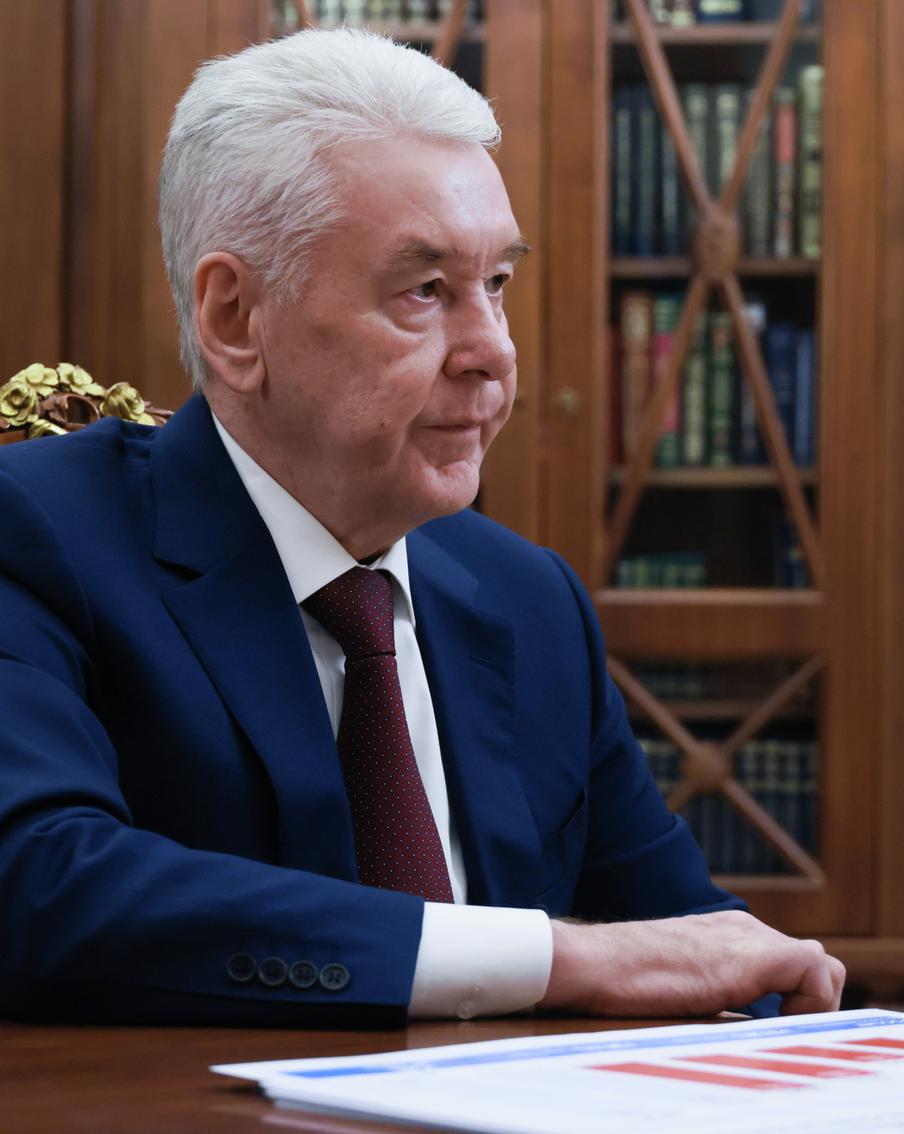 Собянин: Сбит ещё один вражеский БПЛА, летевший на Москву