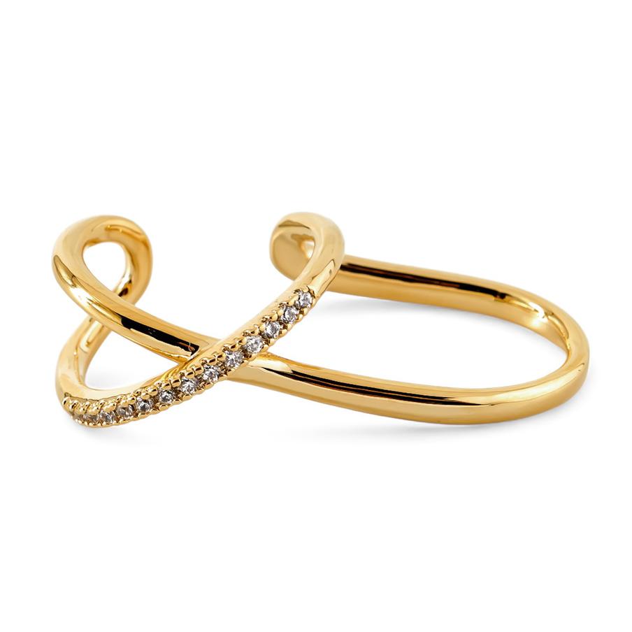 Позолоченное кольцо на два пальца Herald Percy (6900 ₽)