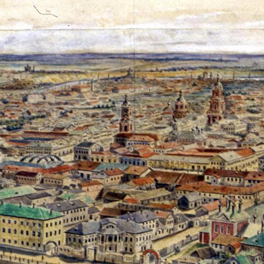 Слушатели лекции "Панорама Акари Барона" узнают о непростой судьбе картины. 