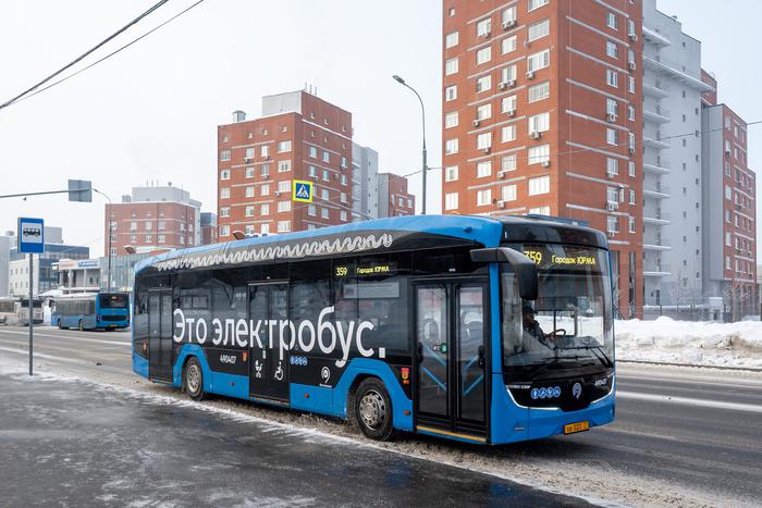 10 электробусных маршрутов запустили в Москве с начала года