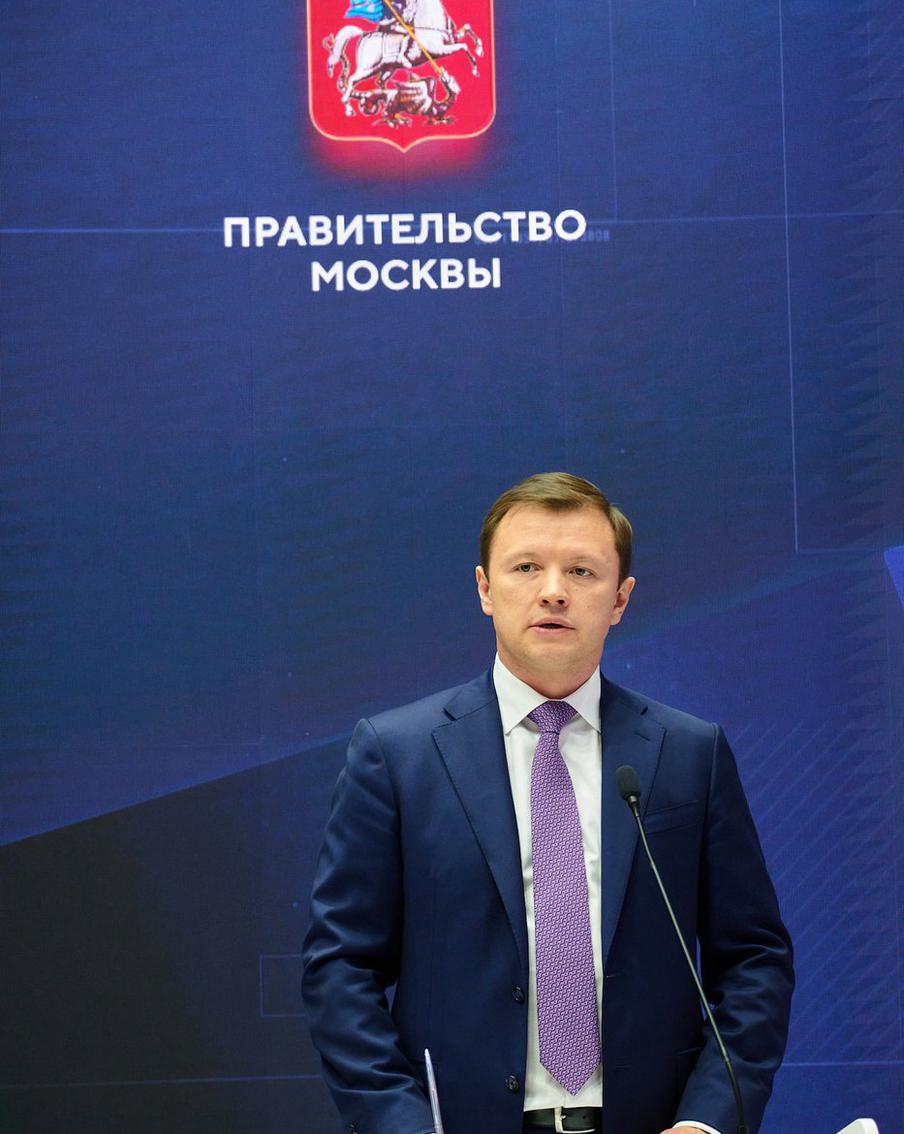 Владимир Ефимов: завершена разработка котлована будущей станции "Кленовый бульвар" Бирюлёвской линии метро