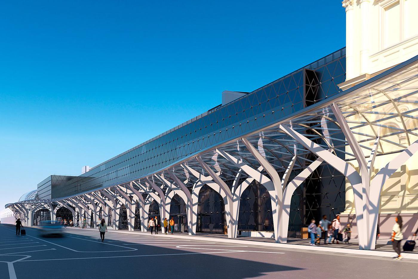 Как изменится схема прохода к поездам дальнего следования на Ленинградском вокзале с 24 марта