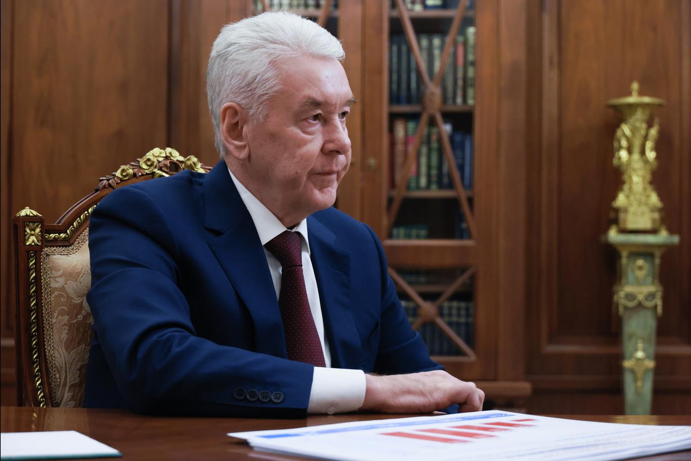 Собянин сообщил об отражении атаки 20-го БПЛА на подлете к Москве