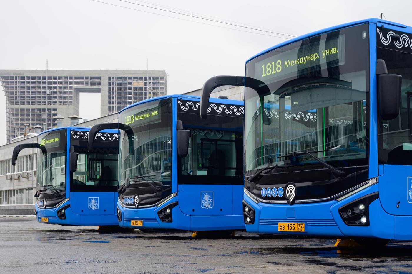 20 автобусов новой модели ЛиАЗ Ситимакс 12 обслуживают маршруты Подмосковья