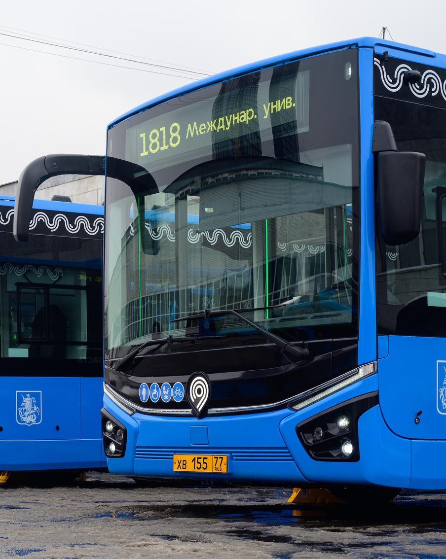 20 автобусов новой модели ЛиАЗ Ситимакс 12 обслуживают маршруты Подмосковья