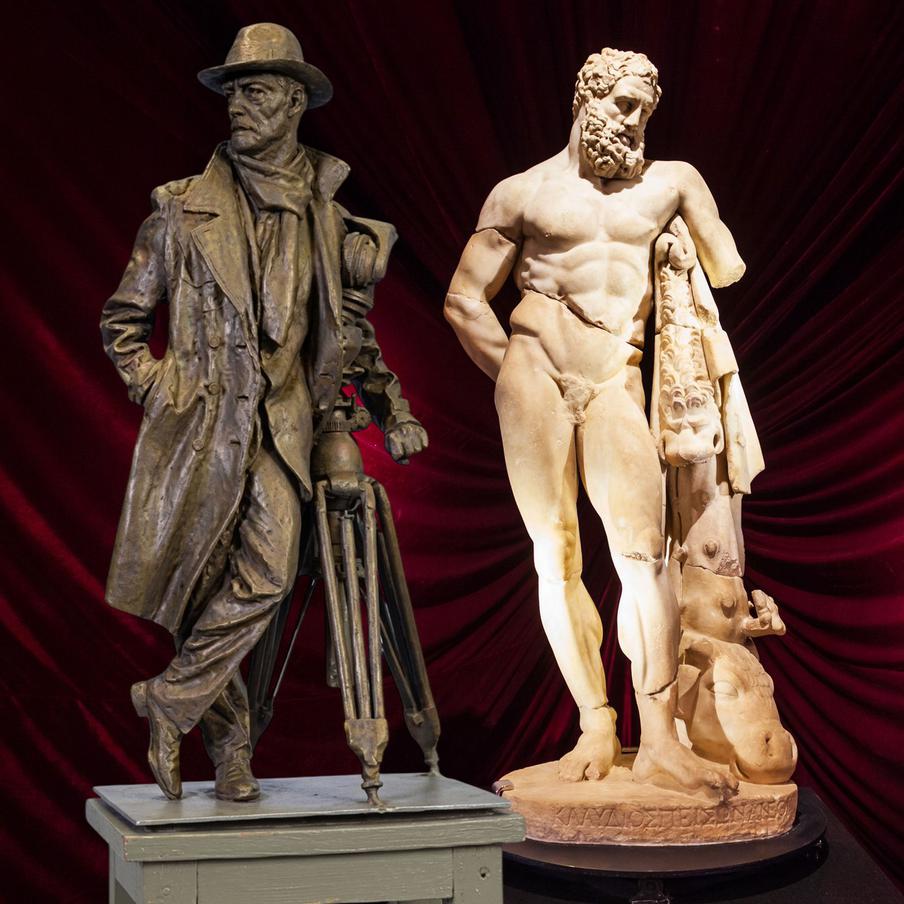 Скульптор черпал вдохновение не только в кино, но и в Античности