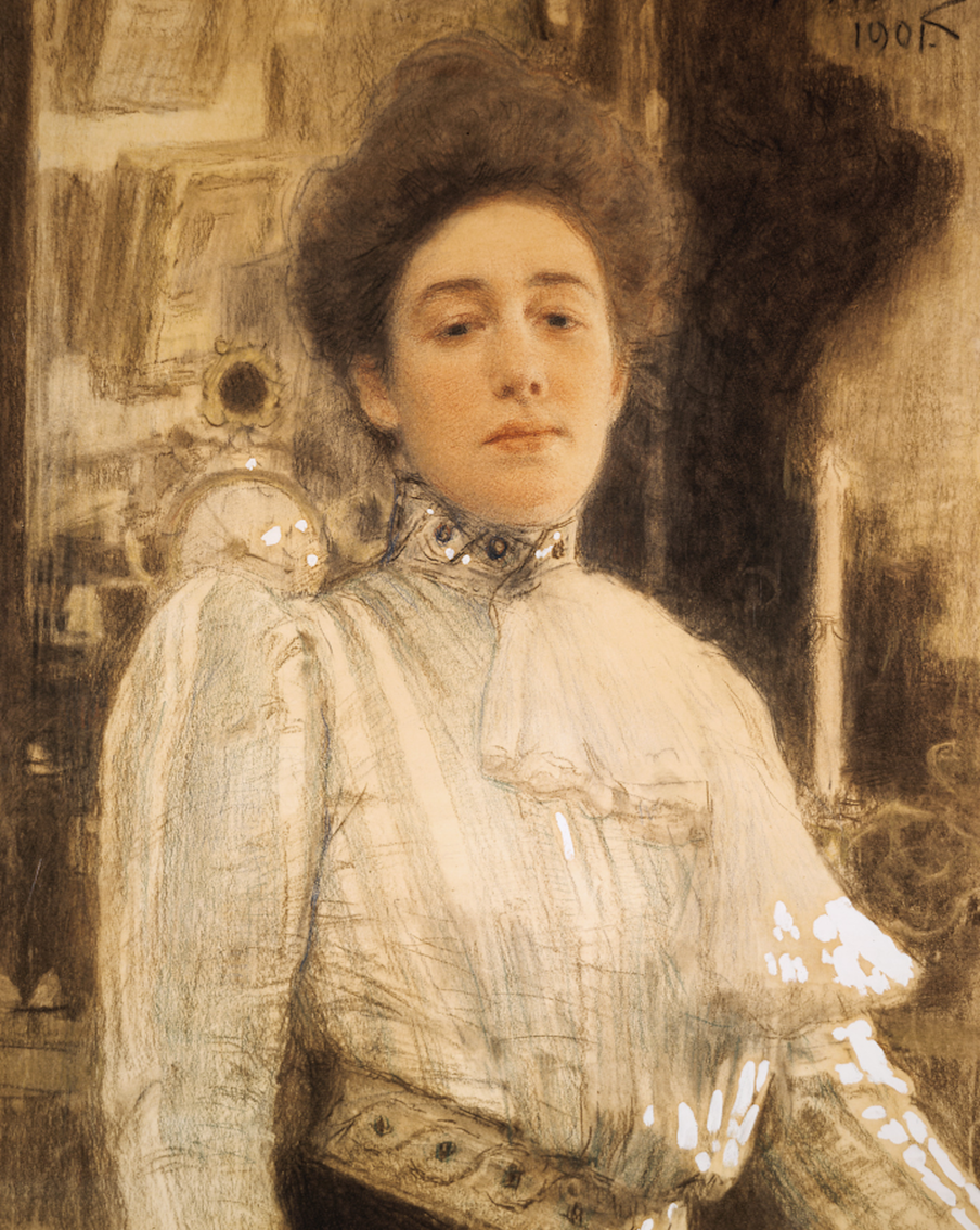 Портрет А. П. Боткиной (1901).