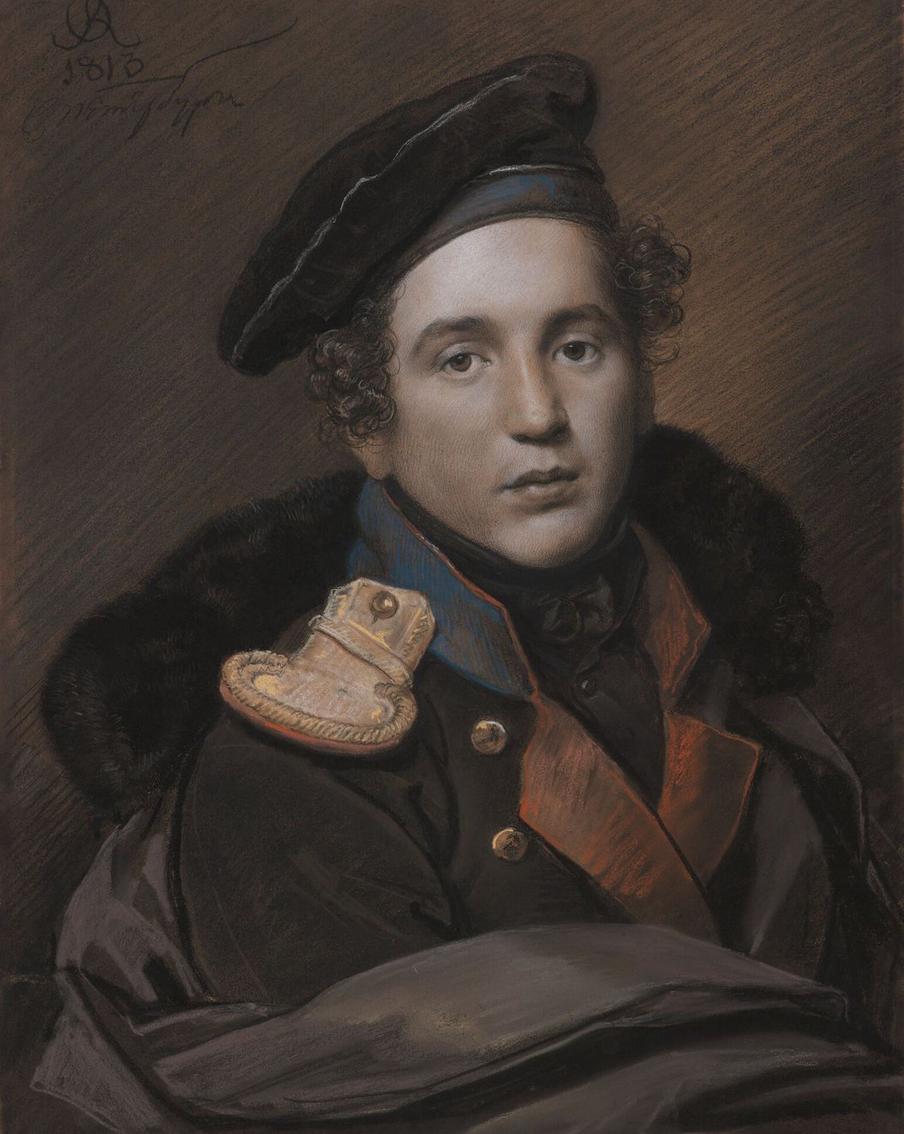 Орест Кипренский. Портрет П.А. Оленина (1813).