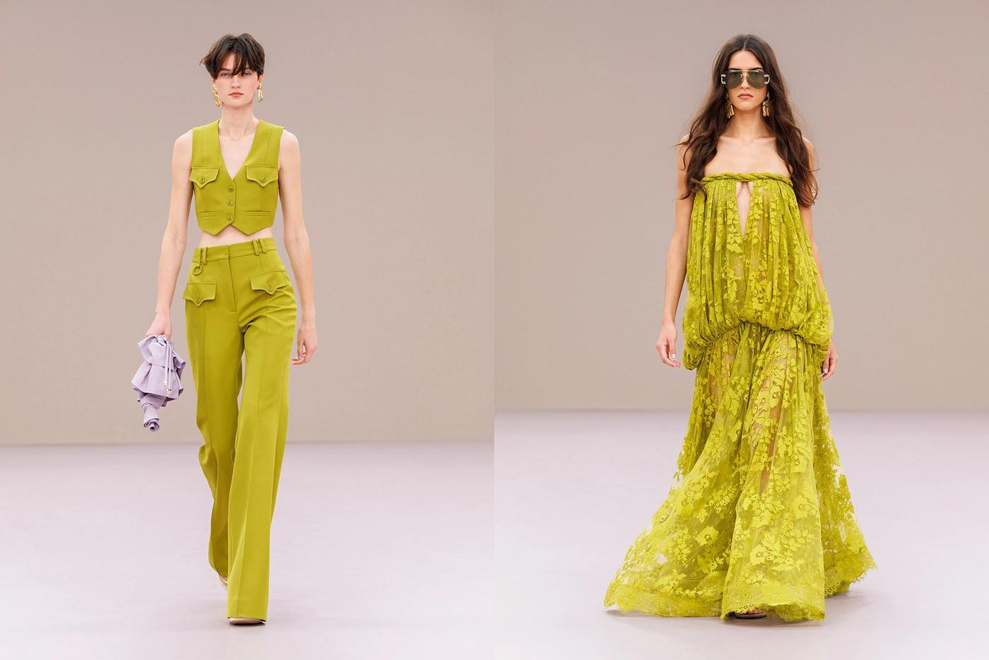 Модели на показе Zimmermann.