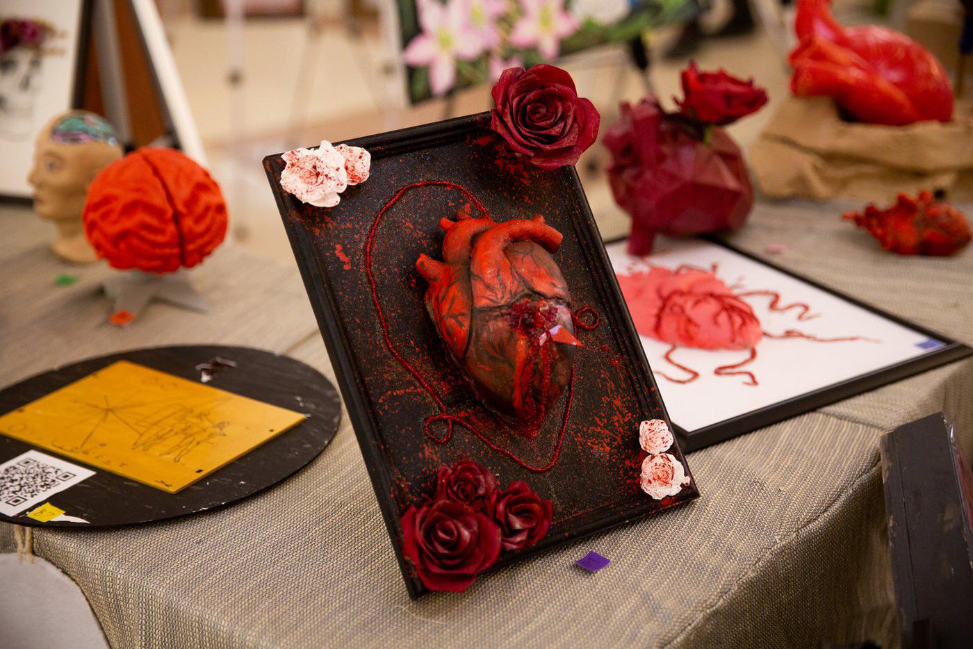 Работы студентов, представленные на Imago Anatomica Vesalius.