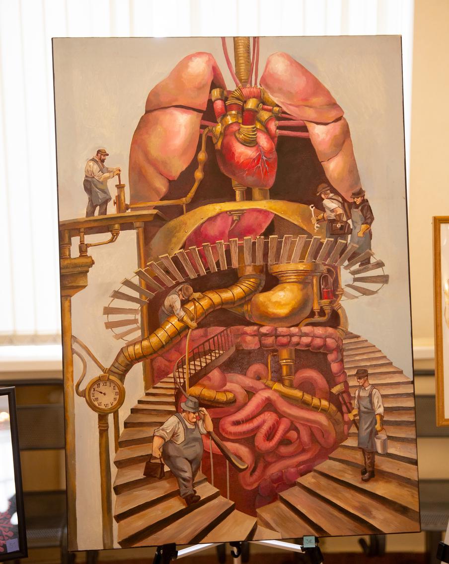 Работы студентов, представленные на Imago Anatomica Vesalius.