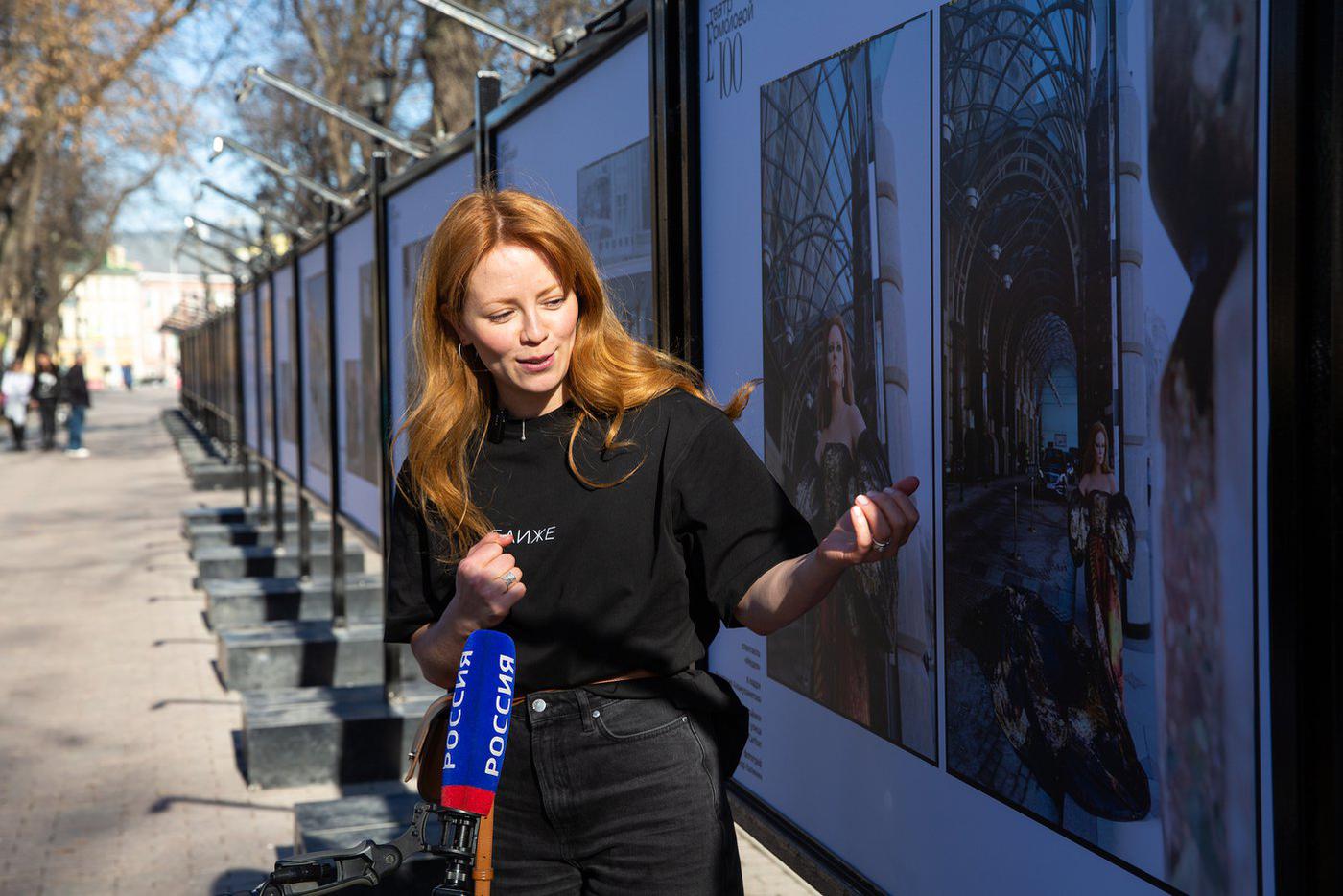 Анастасия Альмухаметова рассказывает о своей фотосъёмке.