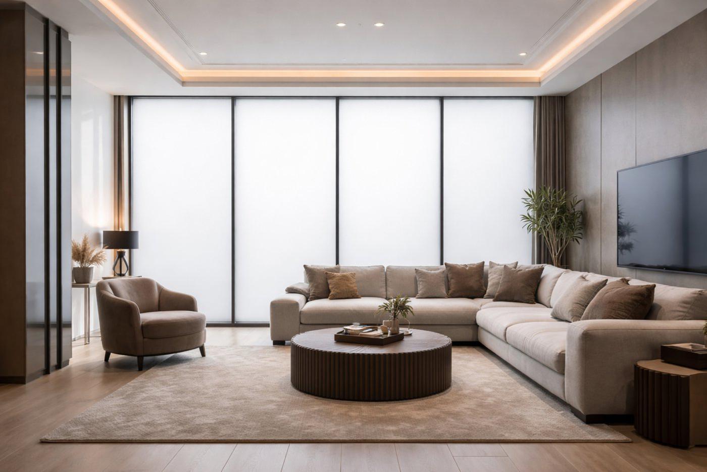 Смарт-стекло – технологичный способ затемнить пространство.