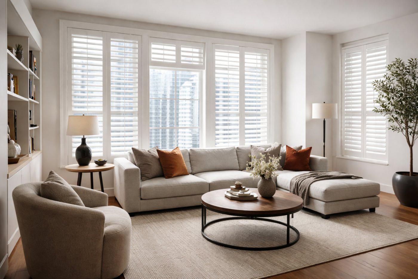 Шаттерсы добавят пространству средиземноморской атмосферы.