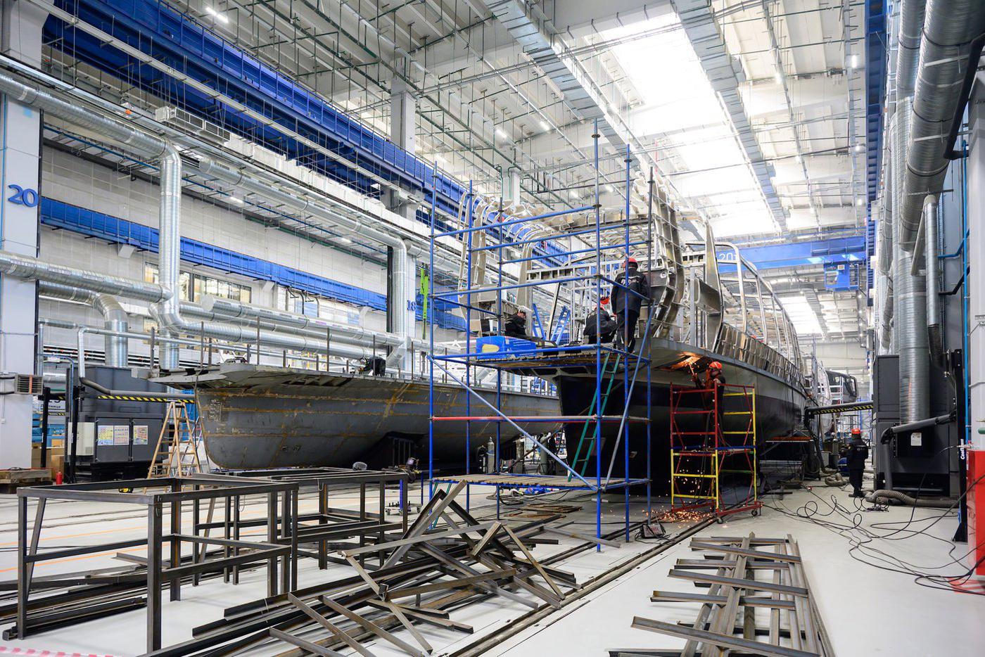 В этом году планируется начать строительство 7-го и 8-го электросудов проекта "Москва 1.0"