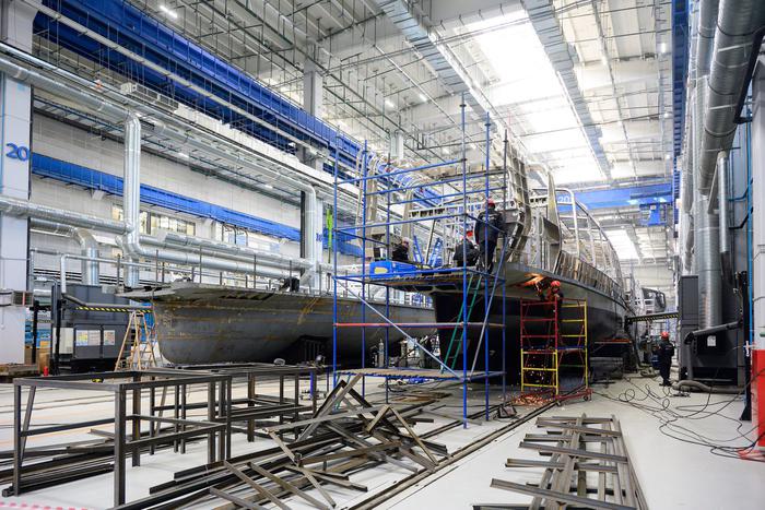 В этом году планируется начать строительство 7-го и 8-го электросудов проекта "Москва 1.0"