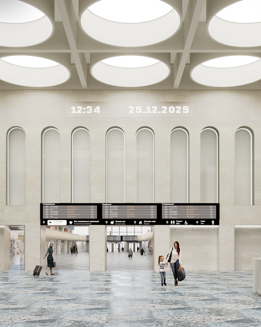 Более 220 элементов цифровой навигации появится на Ленинградском вокзале после ремонта