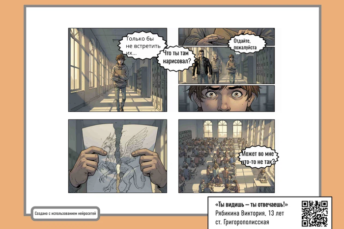 "Через рисунки ребёнок может выразить свою боль и опыт": в РГБМ открылась выставка комиксов на тему травли
