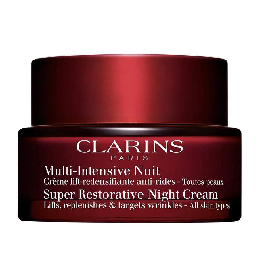Восстанавливающий ночной крем с эффектом лифтинга для любого типа кожи Clarins Multi-Intensive (14 650 ₽)