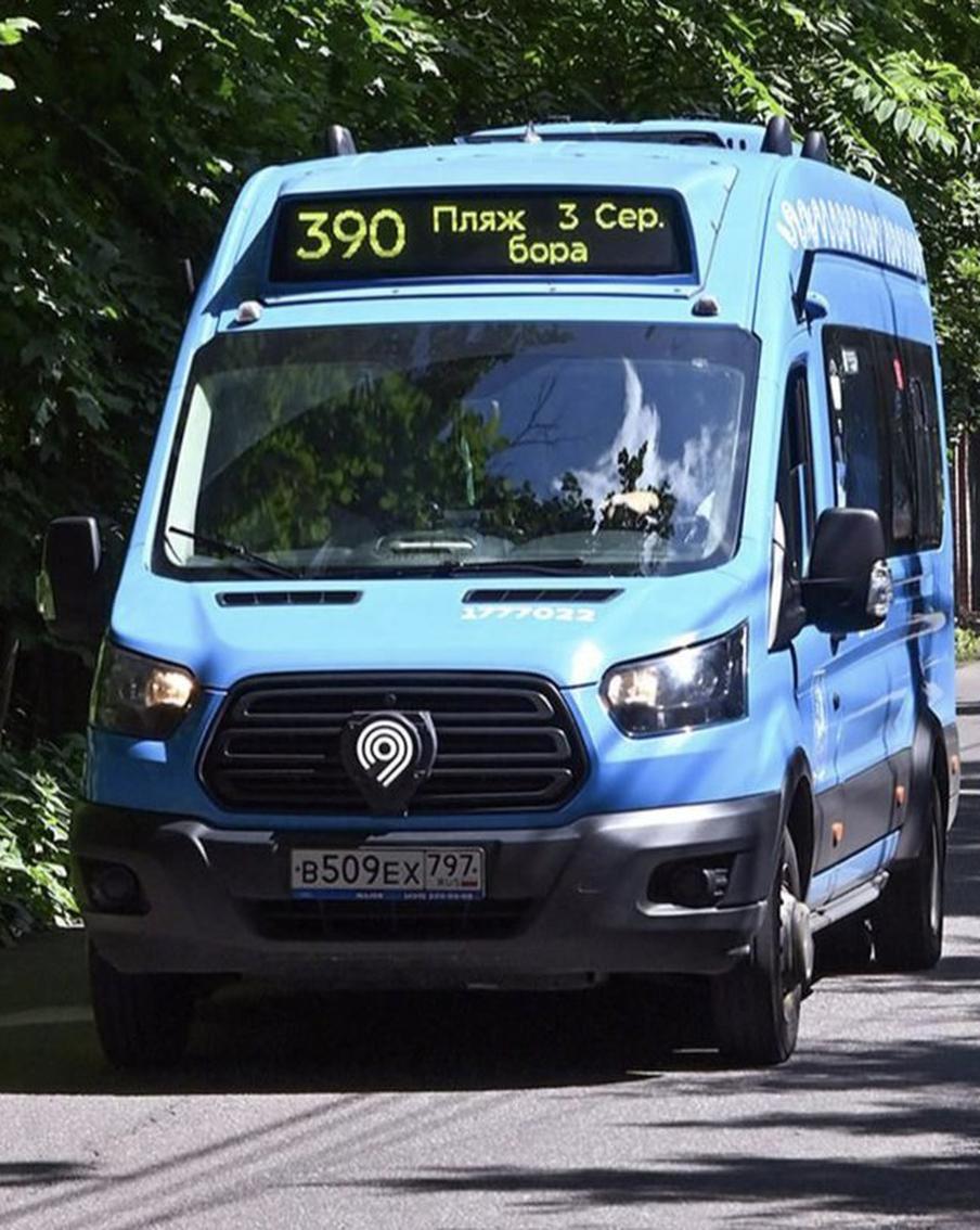 От "Полежаевской" до Серебряного бора: сезонный маршрут 390 возобновил работу