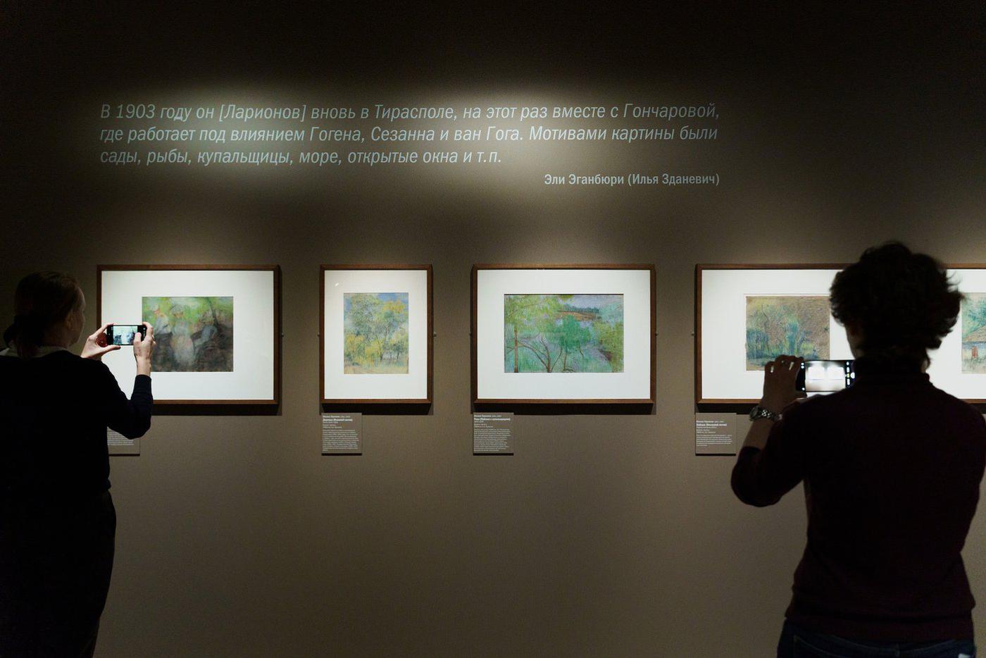 Из запасников ГМИИ достали весну Михаила Ларионова и Наталии Гончаровой