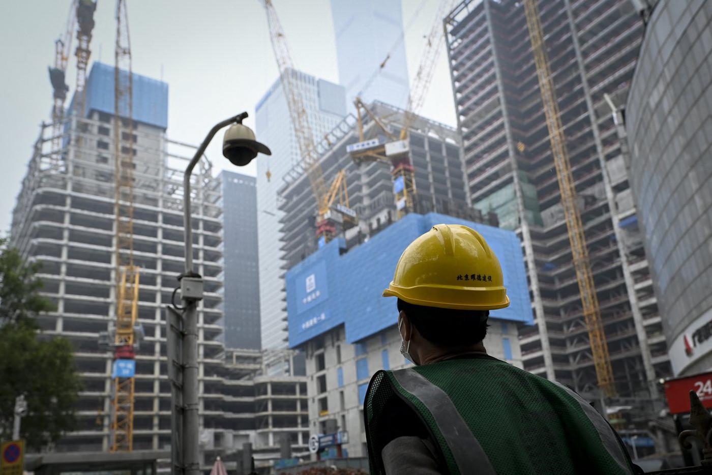Большая стройка в Пекине.