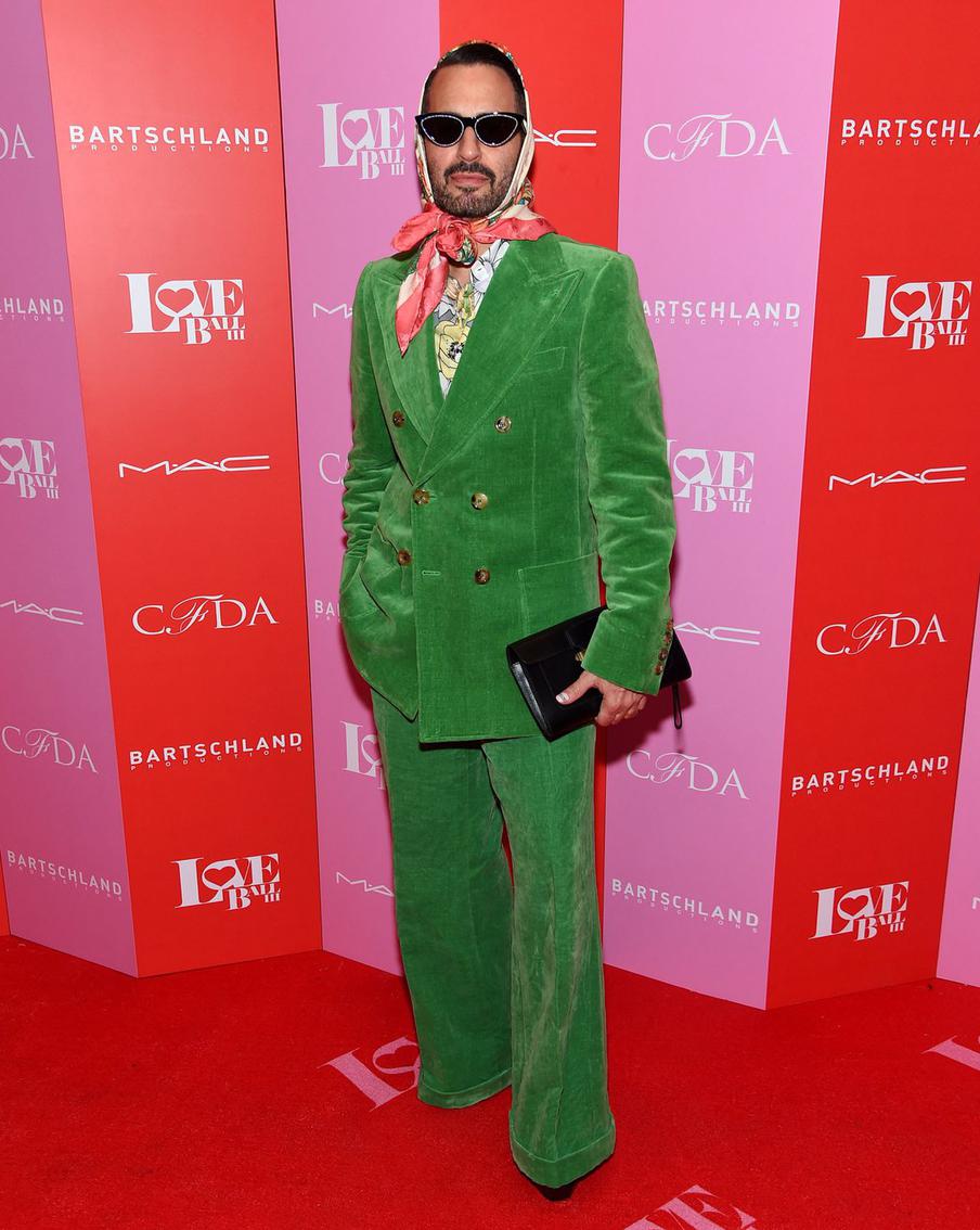 Марк Джейкобс отличается экстравагантным вкусом даже в выборе собственного гардероба.